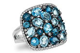 A242-59578: LDS RG 3.67 BLUE TOPAZ 3.94 TGW