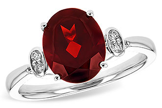 B245-35087: LDS RG 2.90 GARNET 2.96 TGW (10x8MM GAR)