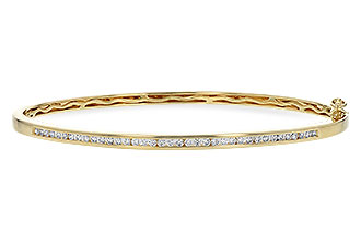 C244-41405: BANGLE BRACELET .50 TW