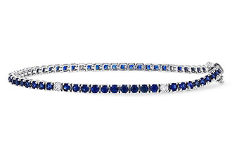 D329-83250: BRACELET 3.27 TW SAPP 3.52 TGW (7")