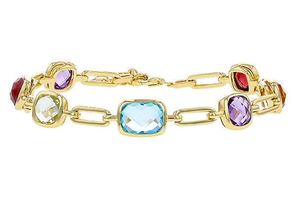 D329-85959: BRACELET 8.87 TW SEMI-PREC (GT,CIT,AMY,G.AMY,BT)