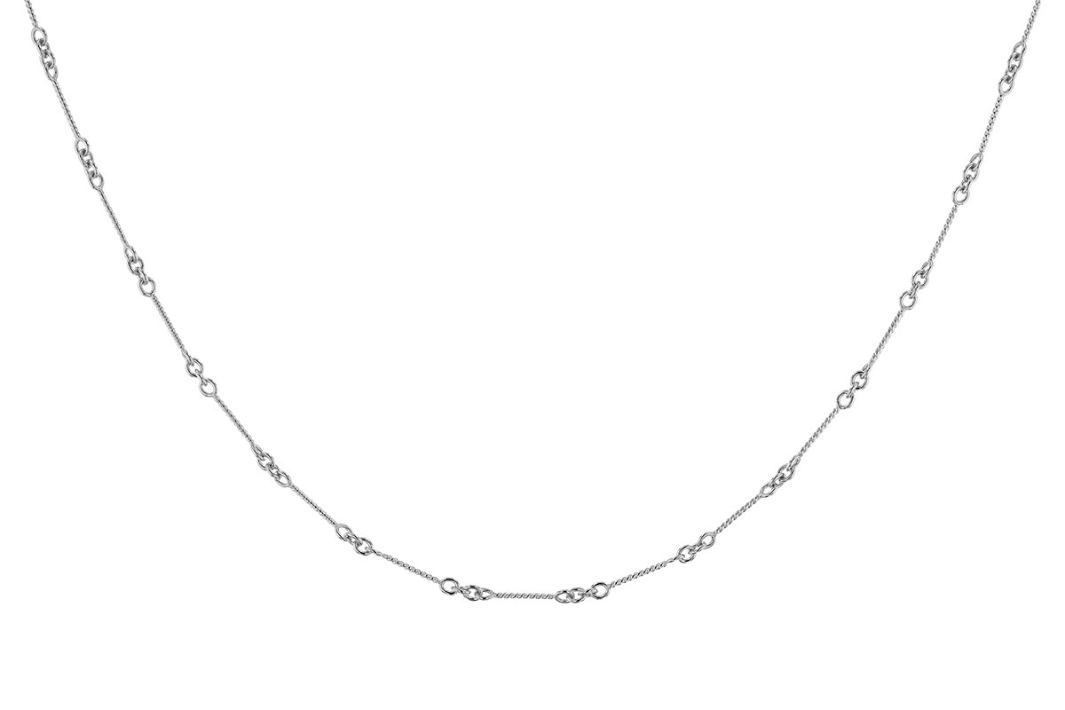E328-96886: TWIST CHAIN (22IN, 0.8MM, 14KT, LOBSTER CLASP)