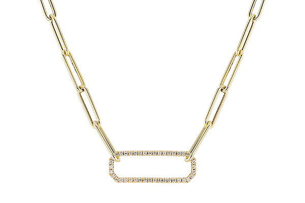 F328-91450: NECKLACE .50 TW (17 INCHES)
