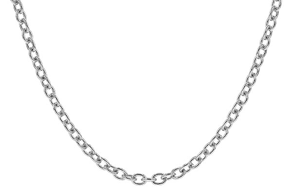 F328-97759: CABLE CHAIN (22IN, 1.3MM, 14KT, LOBSTER CLASP)