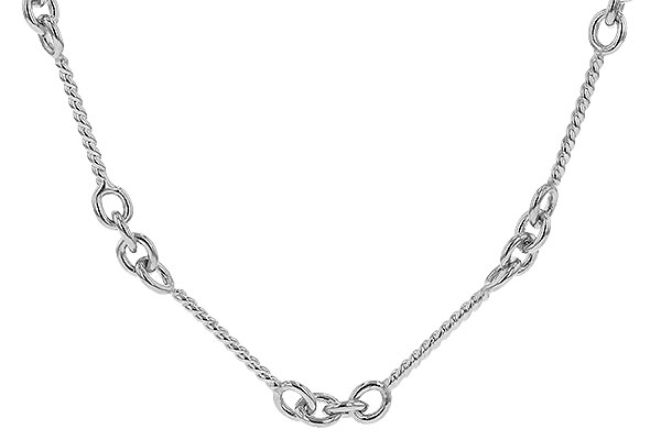 G328-96868: TWIST CHAIN (24IN, 0.8MM, 14KT, LOBSTER CLASP)