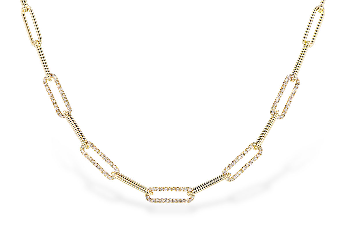 H328-91441: NECKLACE 1.00 TW (17 INCHES)