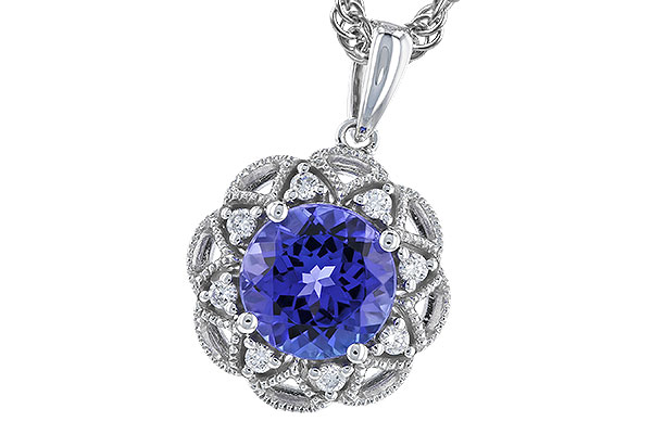 H328-94177: NECK 1.42 TANZANITE 1.50 TGW (7MM TANZ)