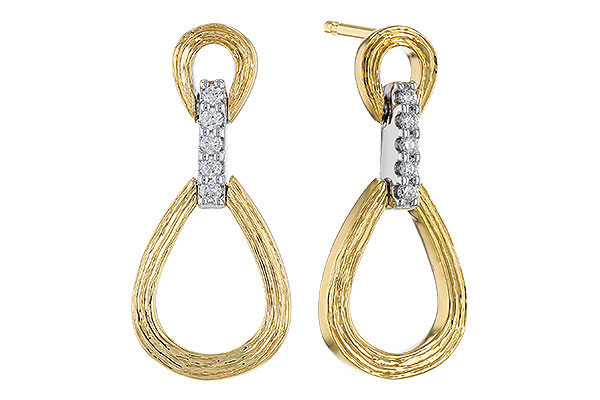 H329-83213: EARRINGS .07 TW