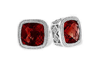 K328-00541: EARR 2.50 TW GARNET