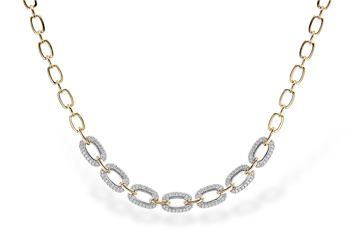 K328-92295: NECKLACE 1.95 TW (17 INCHES)