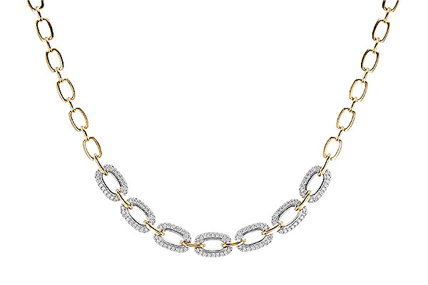 K328-92295: NECKLACE 1.95 TW (17 INCHES)